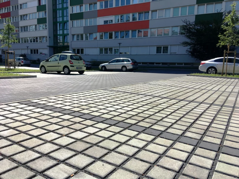 Neubau Parkplatz - Wohnresidenz am Zoo, Leipzig