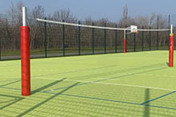Neubau Sportplatz Zschampertaue, Leipzig