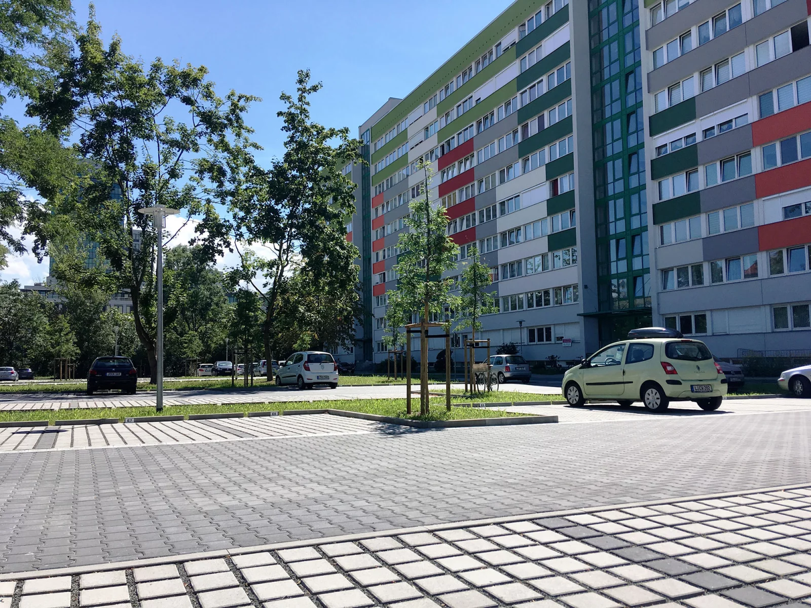 Neubau Parkplatz Wohnresidenz am Zoo, Leipzig / Büro für
